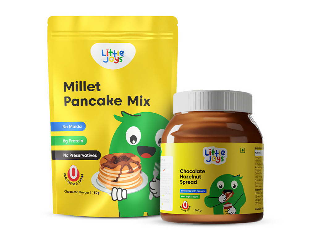 Little Joys Millet Pancake Mix + Chocolate Spread - Distacart