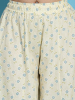 Thumbnail for TAG 7 Ethnic Motifs Printed Pure Cotton Flared Ethnic Palazzo