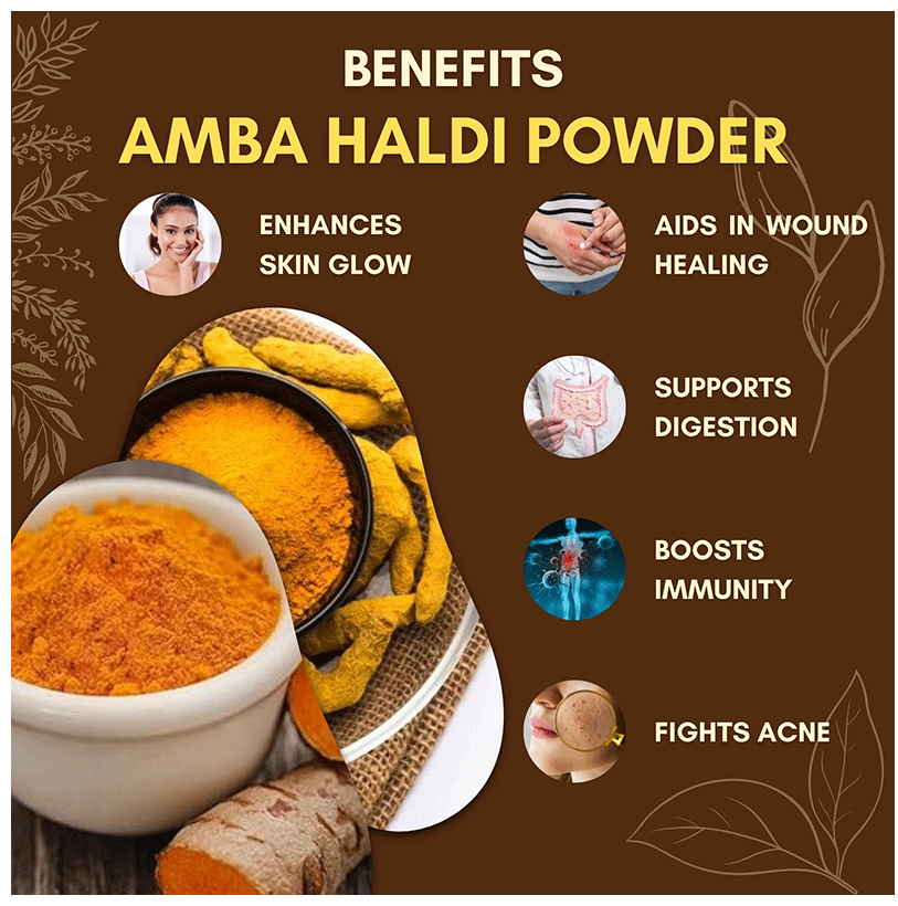 Jaived Ayurveda Amba Haldi Powder