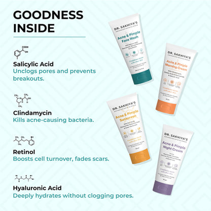 Dr.Sakhiya Acne & Pimple Care Kit - Distacart