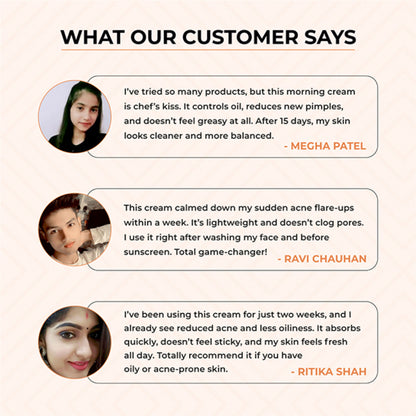 Dr.Sakhiya Acne & Pimple Morning Cream - Distacart