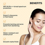 Thumbnail for Dr.Sakhiya Acne & Pimple Sunscreen SPF 50 - Distacart