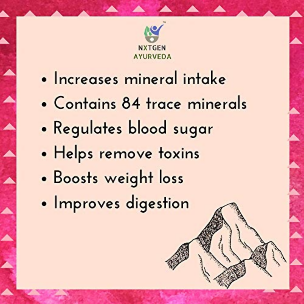 Nxtgen Ayurveda Himalayan Pink Salt Powder - Distacart