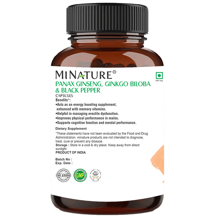 Minature Panax Ginseng Capsule