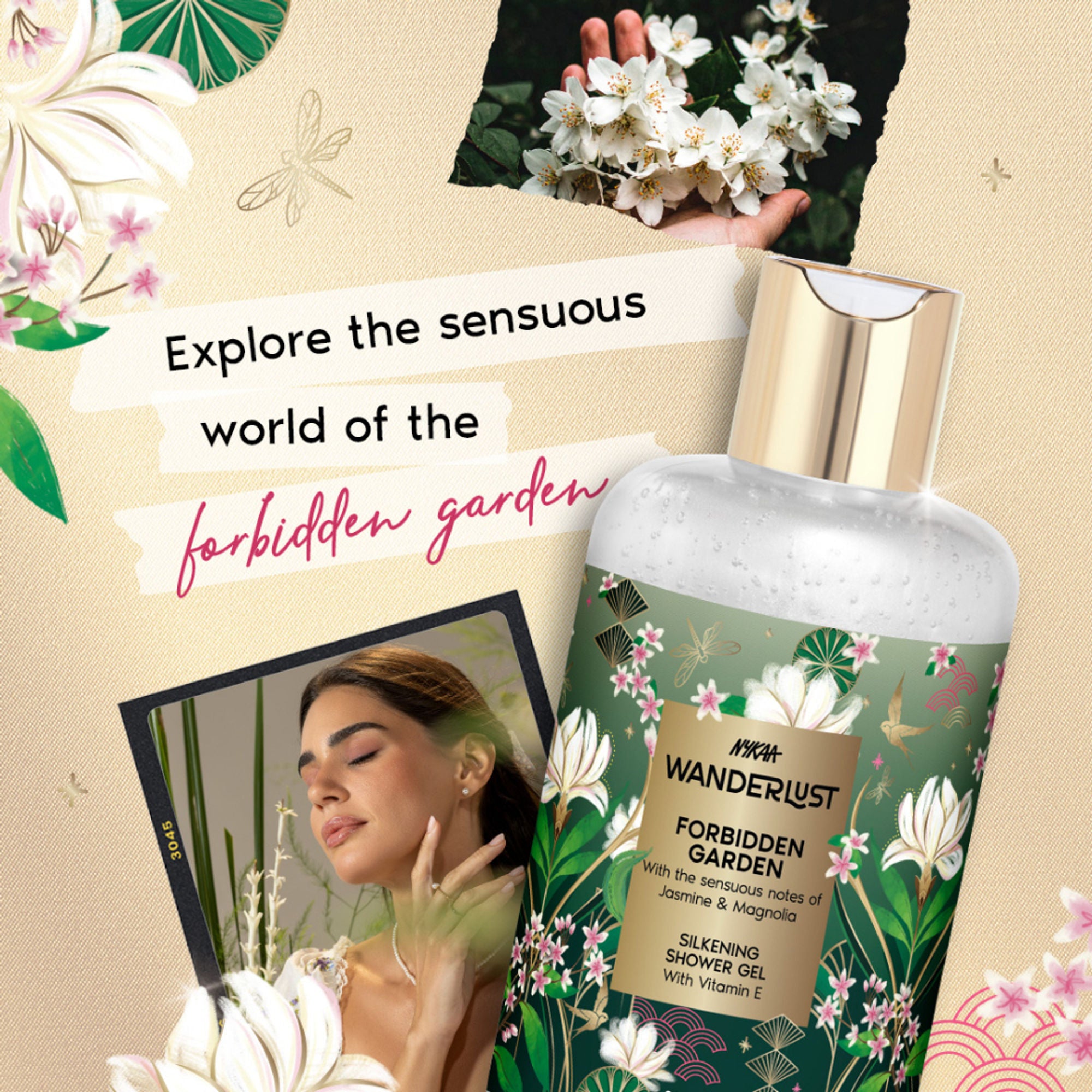 Wanderlust Shower Gels - Forbidden Garden - Distacart