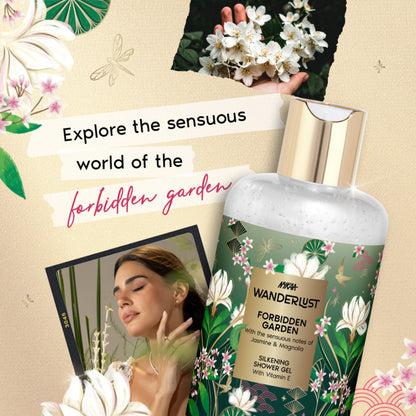 Wanderlust Shower Gels - Forbidden Garden - Distacart