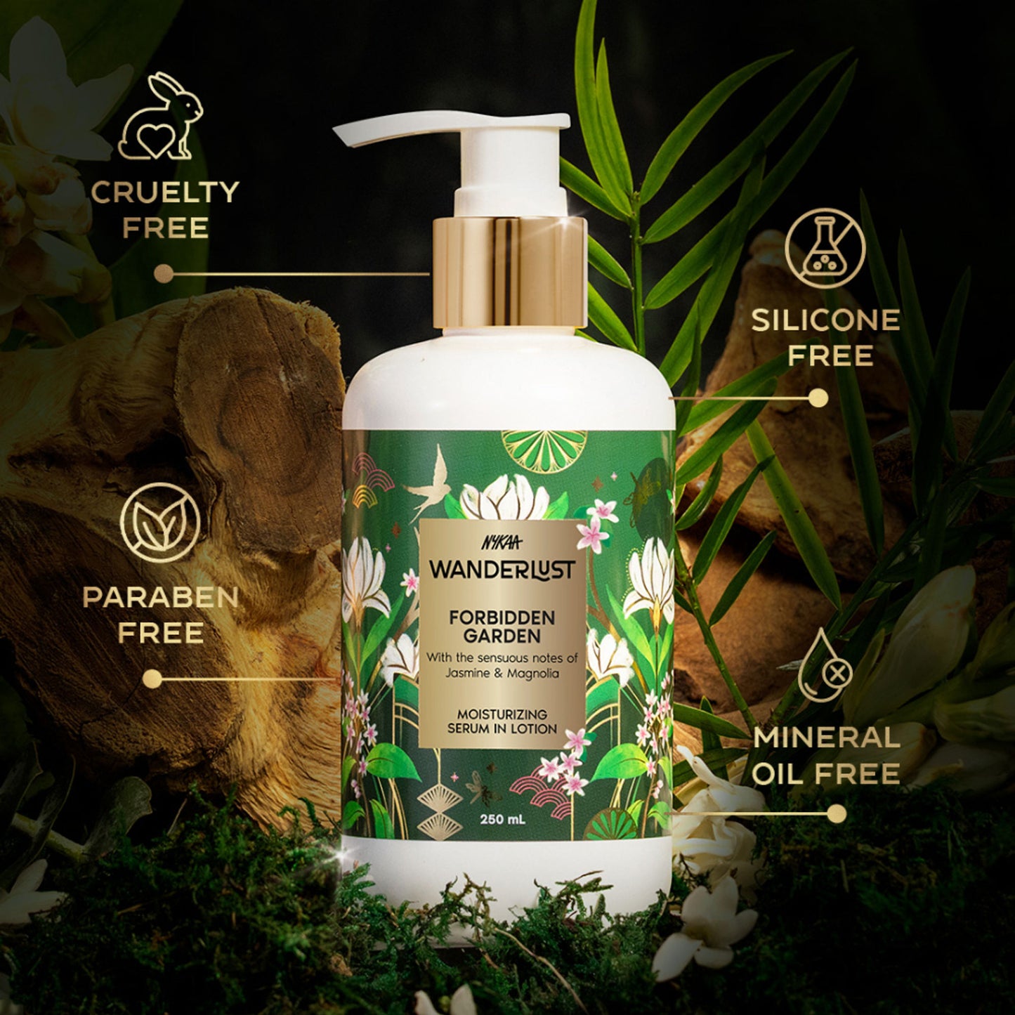 Wanderlust Moisturizing Body Lotion - Forbidden Garden - Distacart