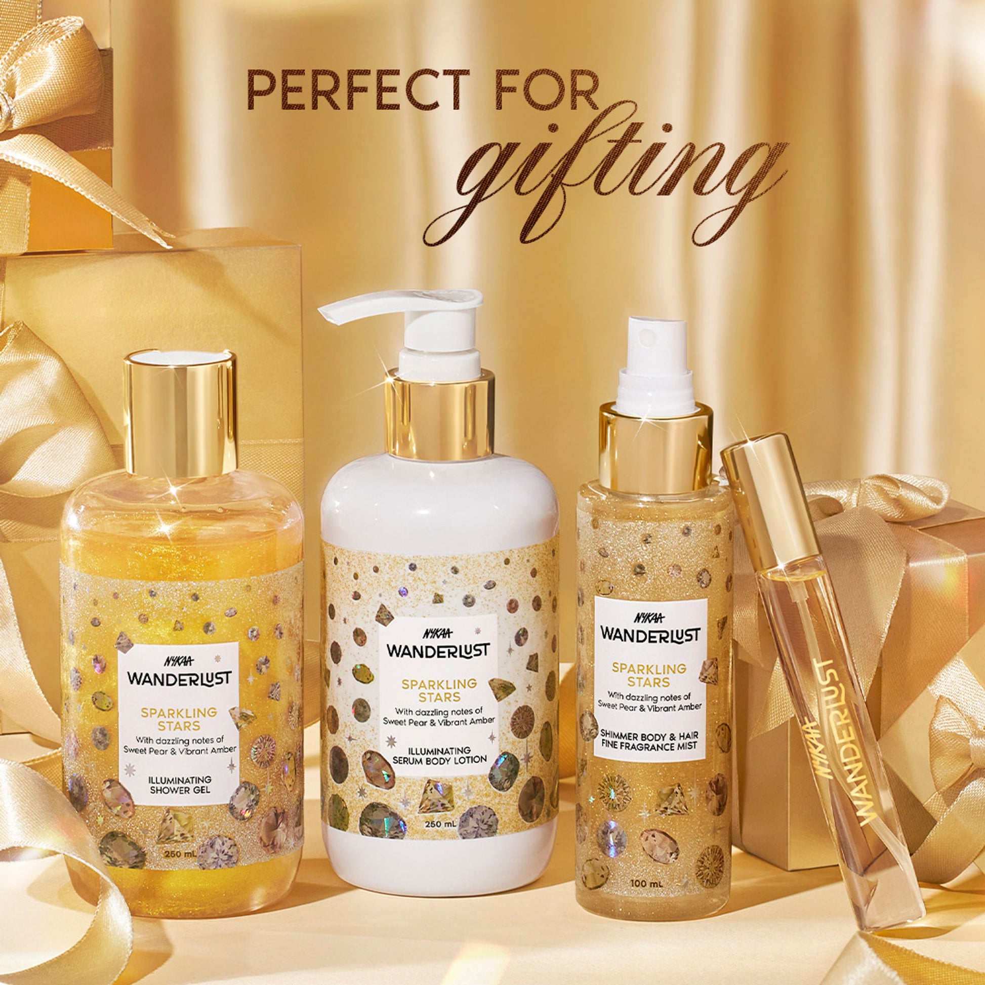 Wanderlust Moisturizing Body Lotion - Sparkling Stars - Distacart