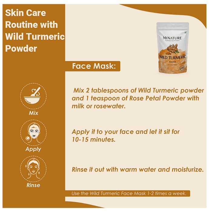 Minature Wild Turmeric Powder