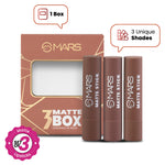 Thumbnail for MARS Matte Lipsticks Box - 04 Browns