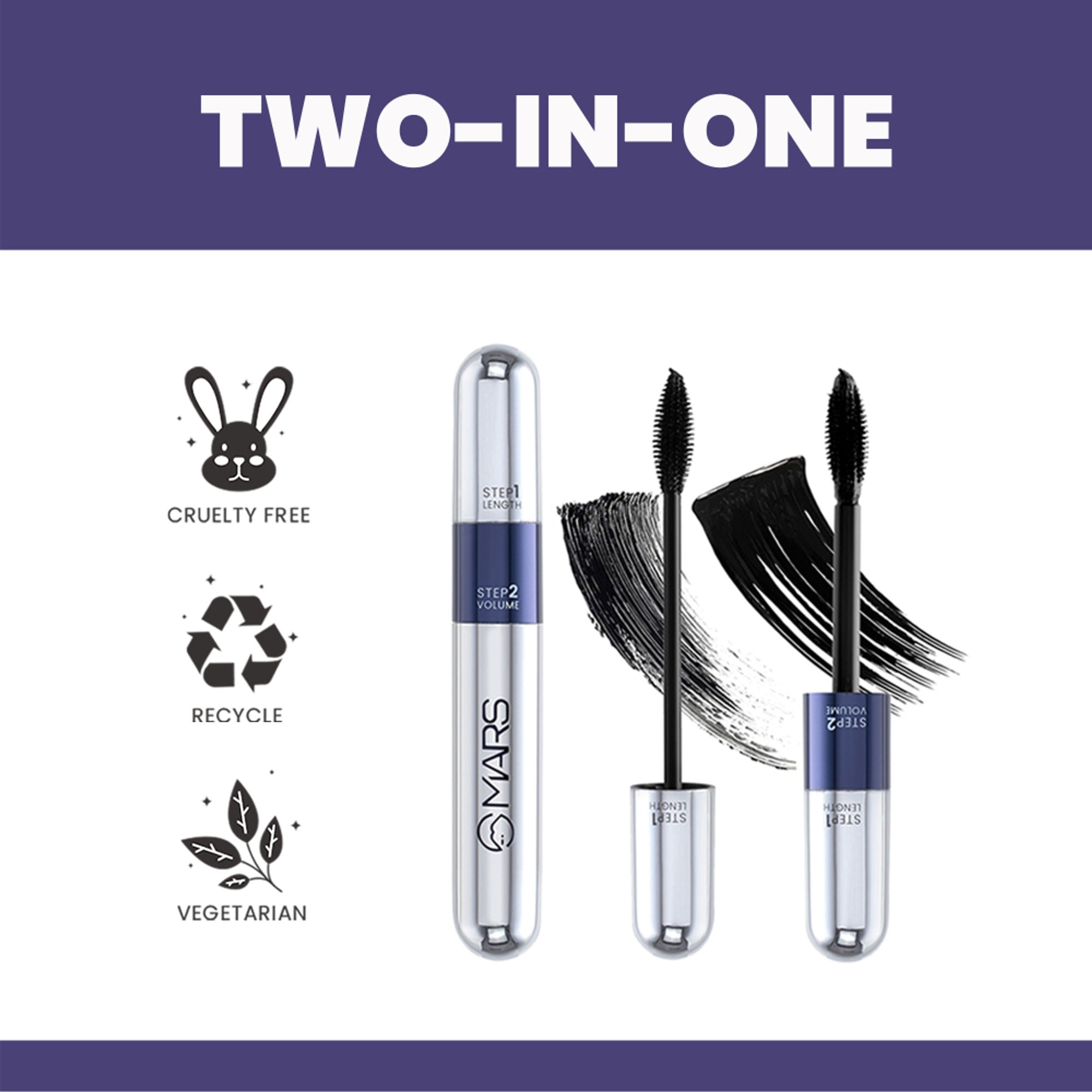 MARS Cosmetics Double Trouble Mascara