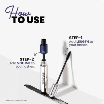 MARS Cosmetics Double Trouble Mascara - Distacart