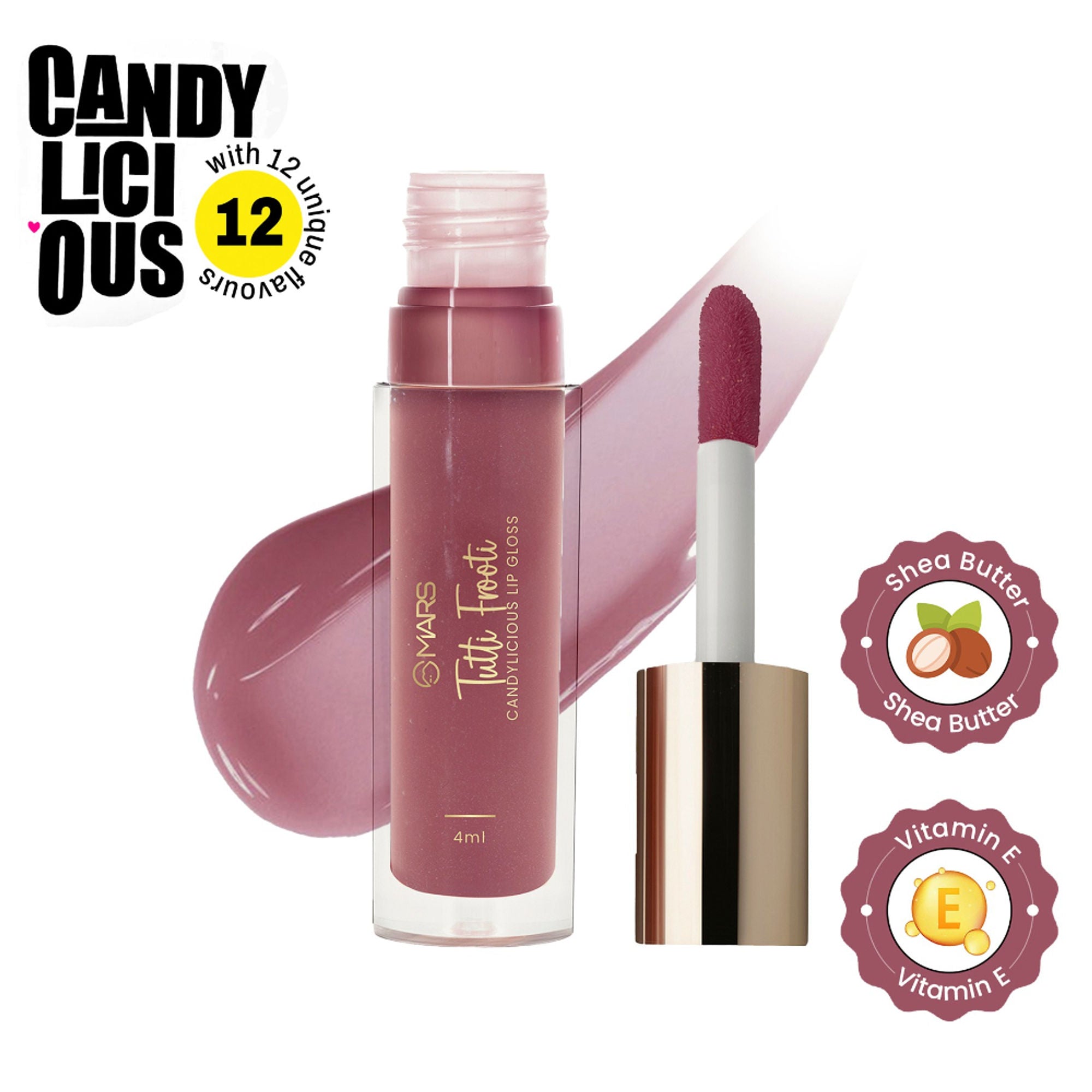 MARS Candylicious Colored Lip Gloss - Tutti Frooti