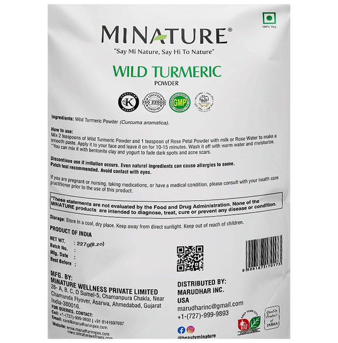 Minature Wild Turmeric Powder