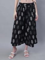 Thumbnail for TAG 7 Women Floral Printed Flared Palazzos