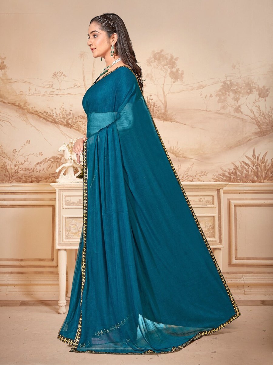 Anouk Zari Saree - Distacart