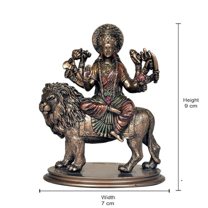Umi Cold Cast Resin Maa Durga Idol - Distacart