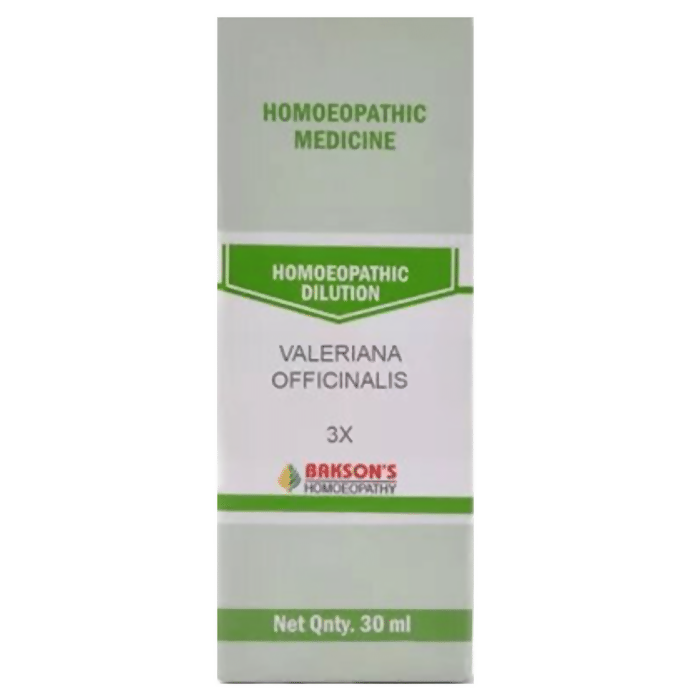 Bakson's Homeopathy Valeriana Officinalis Dilution - Distacart