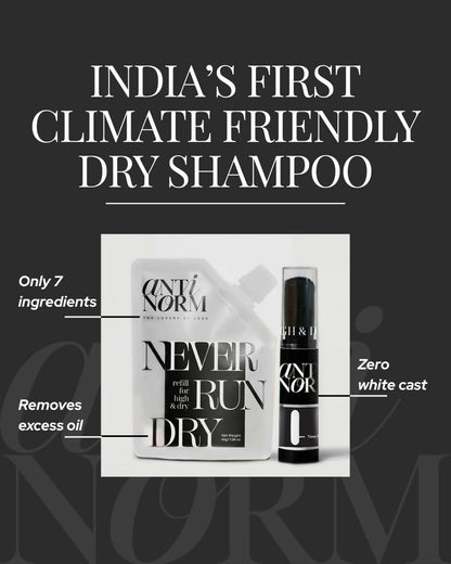Antinorm Dry Shampoo + Refill Combo - Distacart