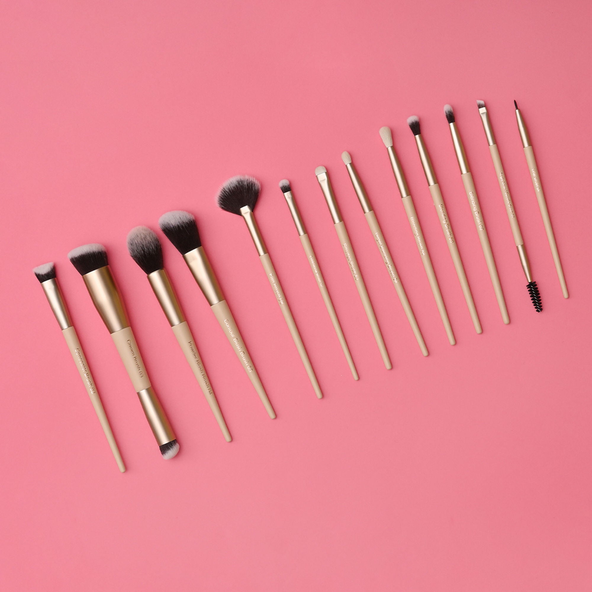 Milagro Beauty Arty Eyes & Face Makeup Brush Collection (Set Of 13 ) - Distacart