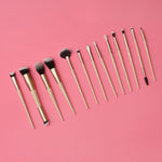 Thumbnail for Milagro Beauty Arty Eyes & Face Makeup Brush Collection (Set Of 13 ) - Distacart