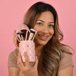 Thumbnail for Milagro Beauty Arty Eyes & Face Makeup Brush Collection (Set Of 13 ) - Distacart