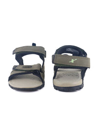 Thumbnail for Sparx Men Olive Green Solid Sports Sandals
