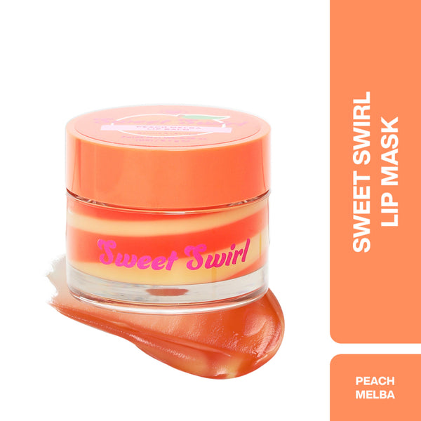 Makeup Revolution Sweet Swirl Lip Mask - Peach Melba