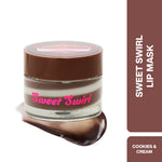 Thumbnail for Makeup Revolution Sweet Swirl Lip Mask - Cookies And Cream