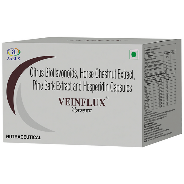 Aarux Veinflux Capsules - Distacart