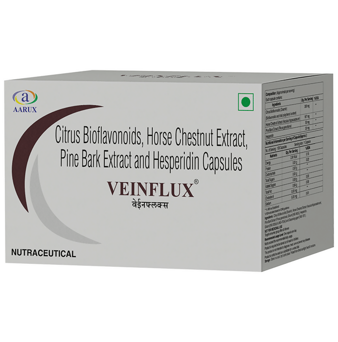 Aarux Veinflux Capsules - Distacart