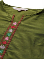 Thumbnail for All About You Floral Yoke Design Regular Kurta with Palazzos & Dupatta - Distacart