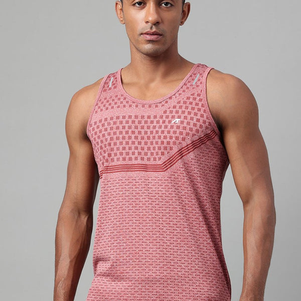 Alcis Heather Dry Tech Anti Static Slim Fit Running T-shirt - Distacart