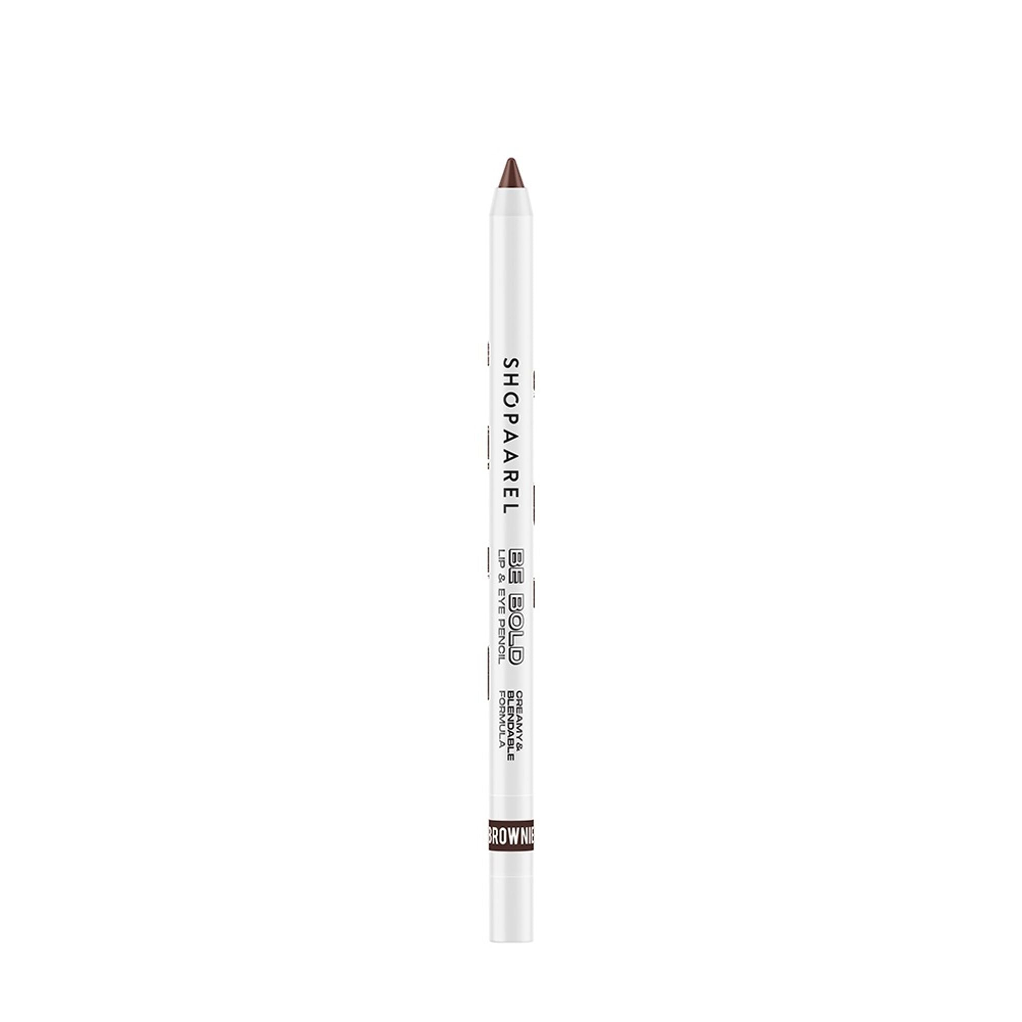 Shopaarel Be Bold Lip & Eye Pencil - Brownie - Distacart