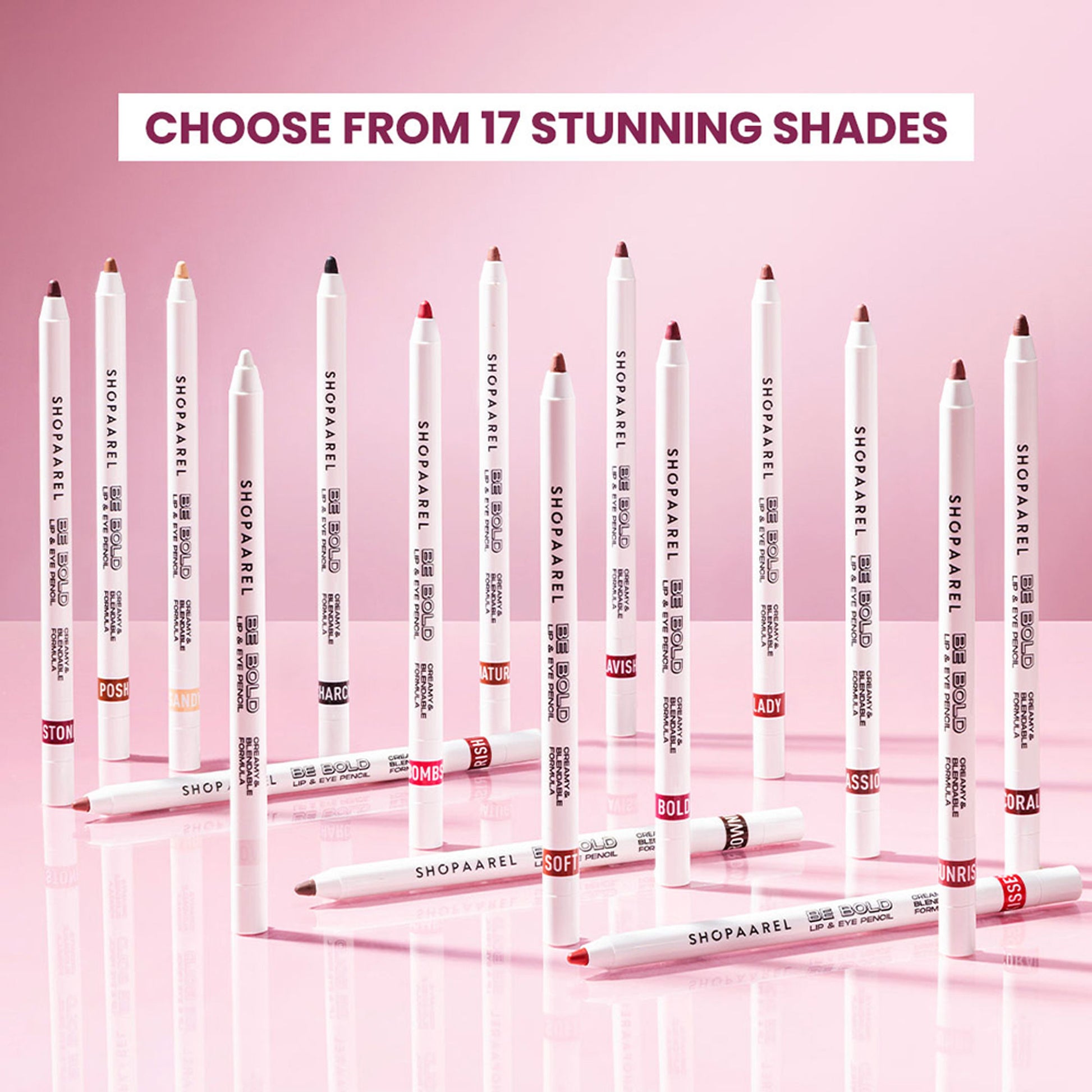 Shopaarel Be Bold Lip & Eye Pencil - Bombshell - Distacart