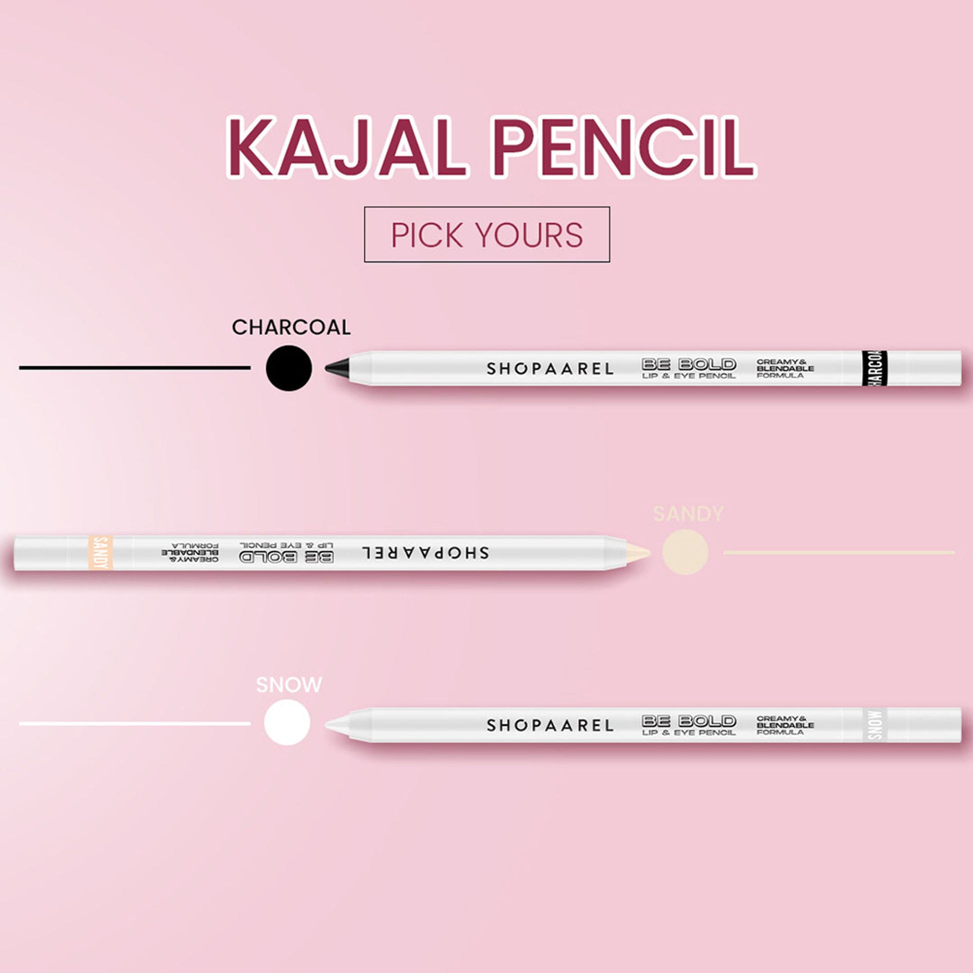 Shopaarel Be Bold Lip & Eye Pencil - Bombshell - Distacart