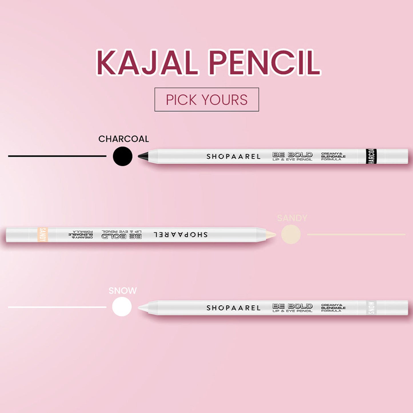 Shopaarel Be Bold Lip & Eye Pencil - Sandy - Distacart