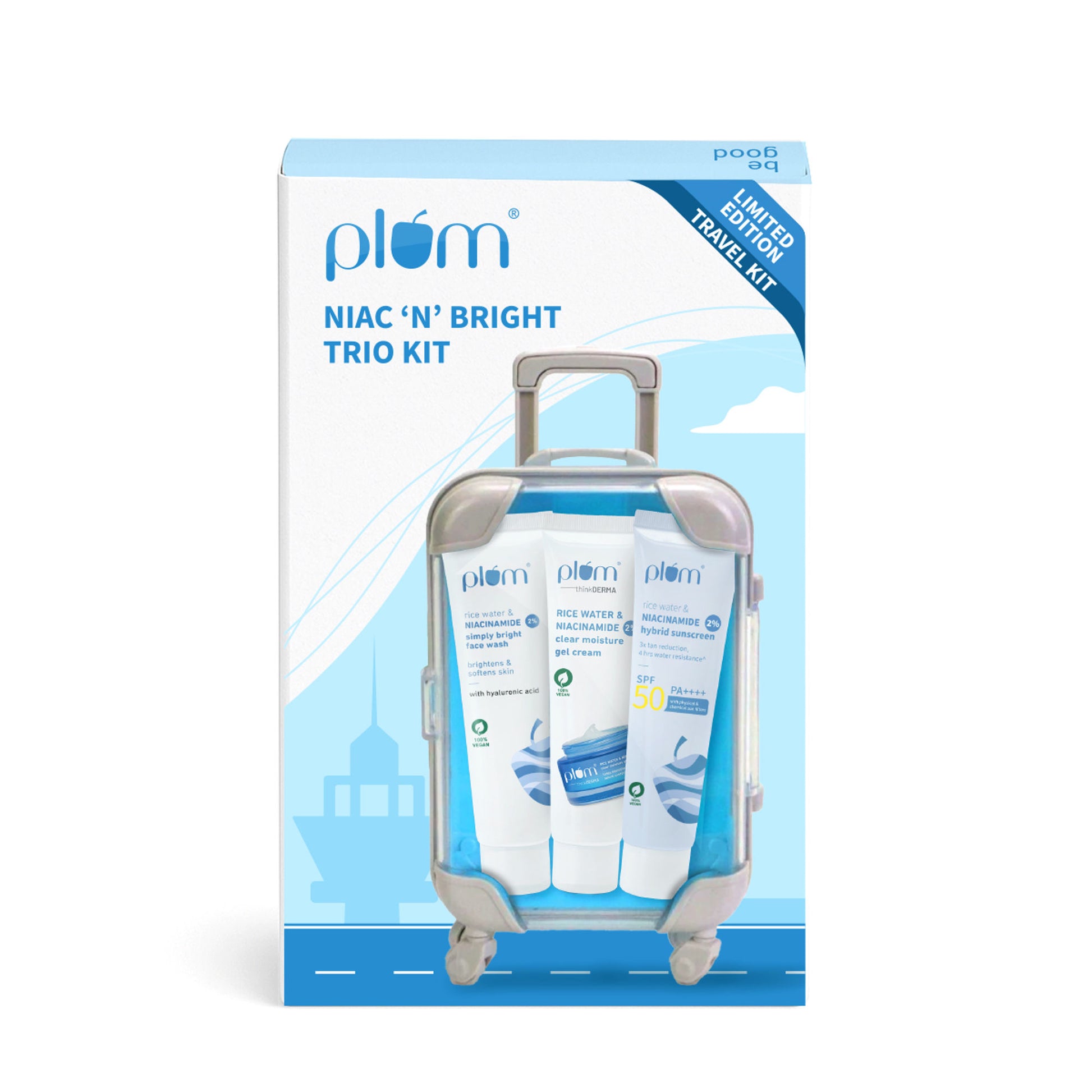 Plum Niac N Bright Trio Kit - Distacart