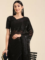Thumbnail for Anouk Abstract Embroidered Sequinned Saree - Distacart