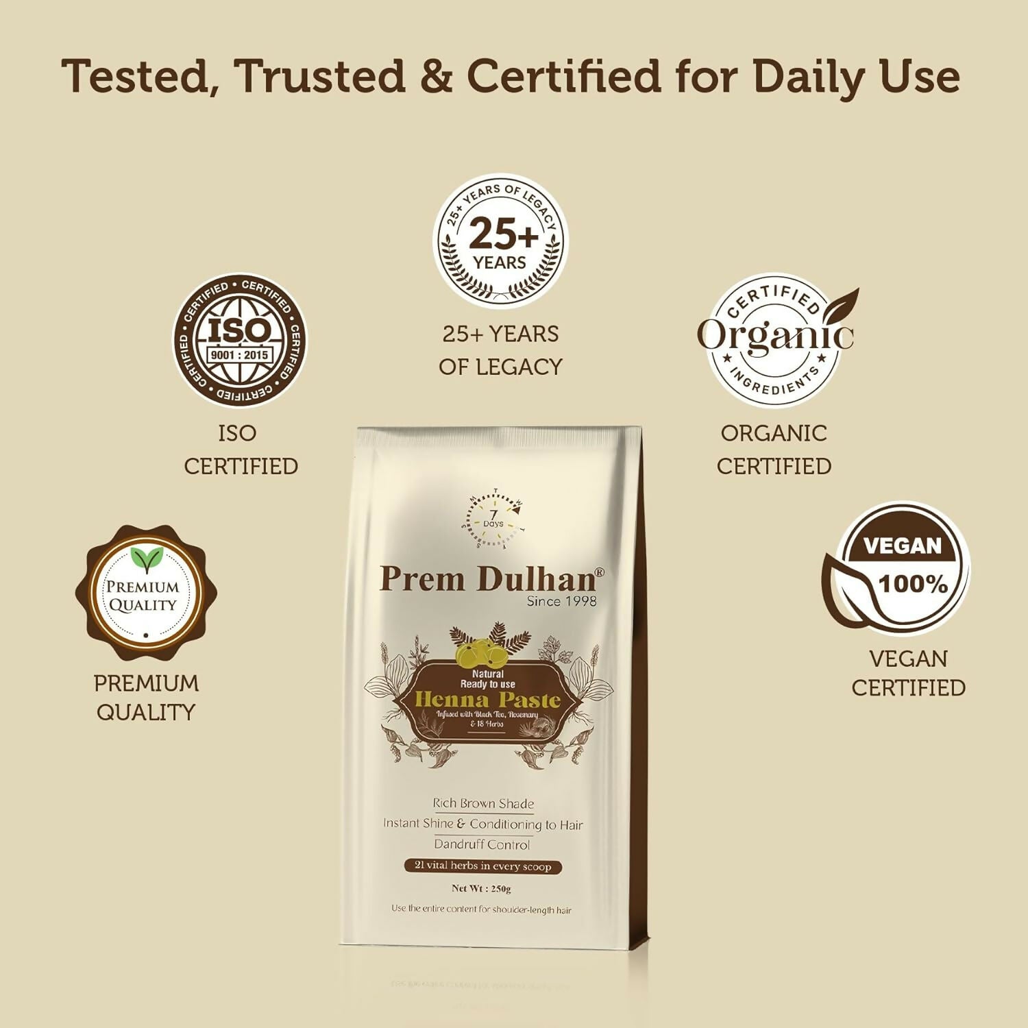Prem Dulhan Henna Paste Ready to Apply - Distacart