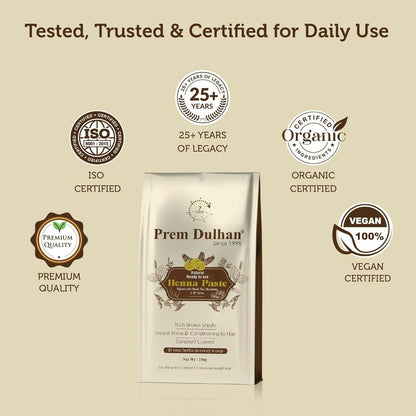 Prem Dulhan Henna Paste Ready to Apply - Distacart