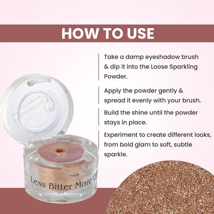 london prime makeup glitter rose gold