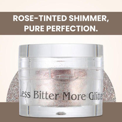 london prime makeup glitter silver