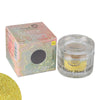 london prime makeup glitter yellow