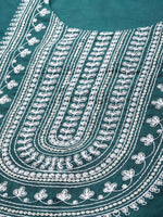 Thumbnail for Anouk Ethnic Motifs Embroidered Regular Sequinned Kurta with Trousers & Dupatta - Distacart