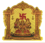 Thumbnail for Stickerbazaar Micro Golden Mandir Sticker Regular - Distacart