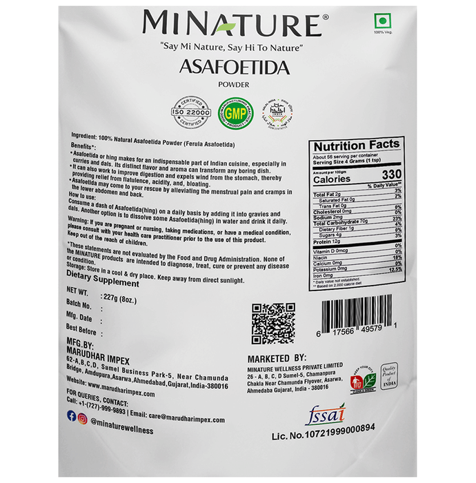 Minature Asafoetida Powder