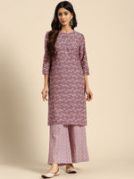 Thumbnail for All About You Ethnic Motifs Printed Kurta with Palazzos - Distacart