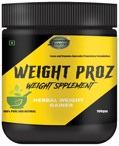 Sabates Weight Proz Weight Supplement