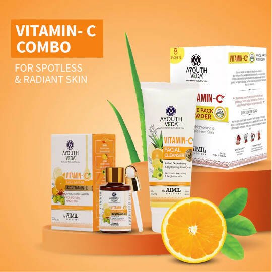 Ayouthveda Vitamin-C Facial Cleanser - Distacart